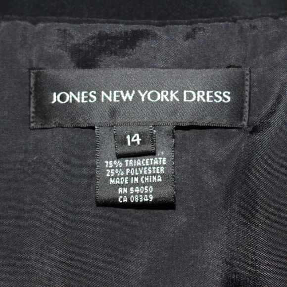 Jones New York Dress cap sleeves midi length dress - Picture 10 of 14